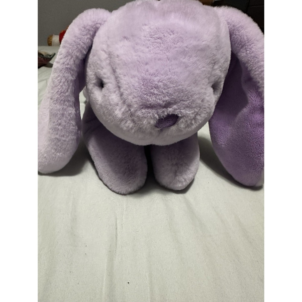 Purple Floppy Ear Bunny Easter Plush 12" Stuffed Animal Soft Toy